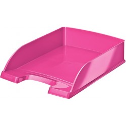 Ablagekorb Briefkorb Leitz WOW PS A4 255x357x70mm pink metallic